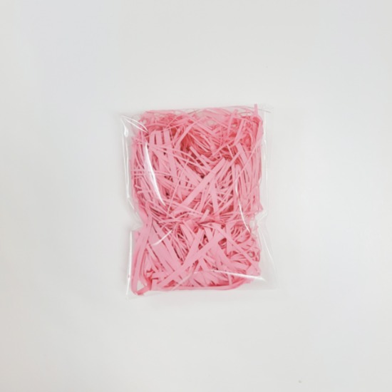 포장 쵸핑 종이(화이트,아이보리,핑크/100g,500g)